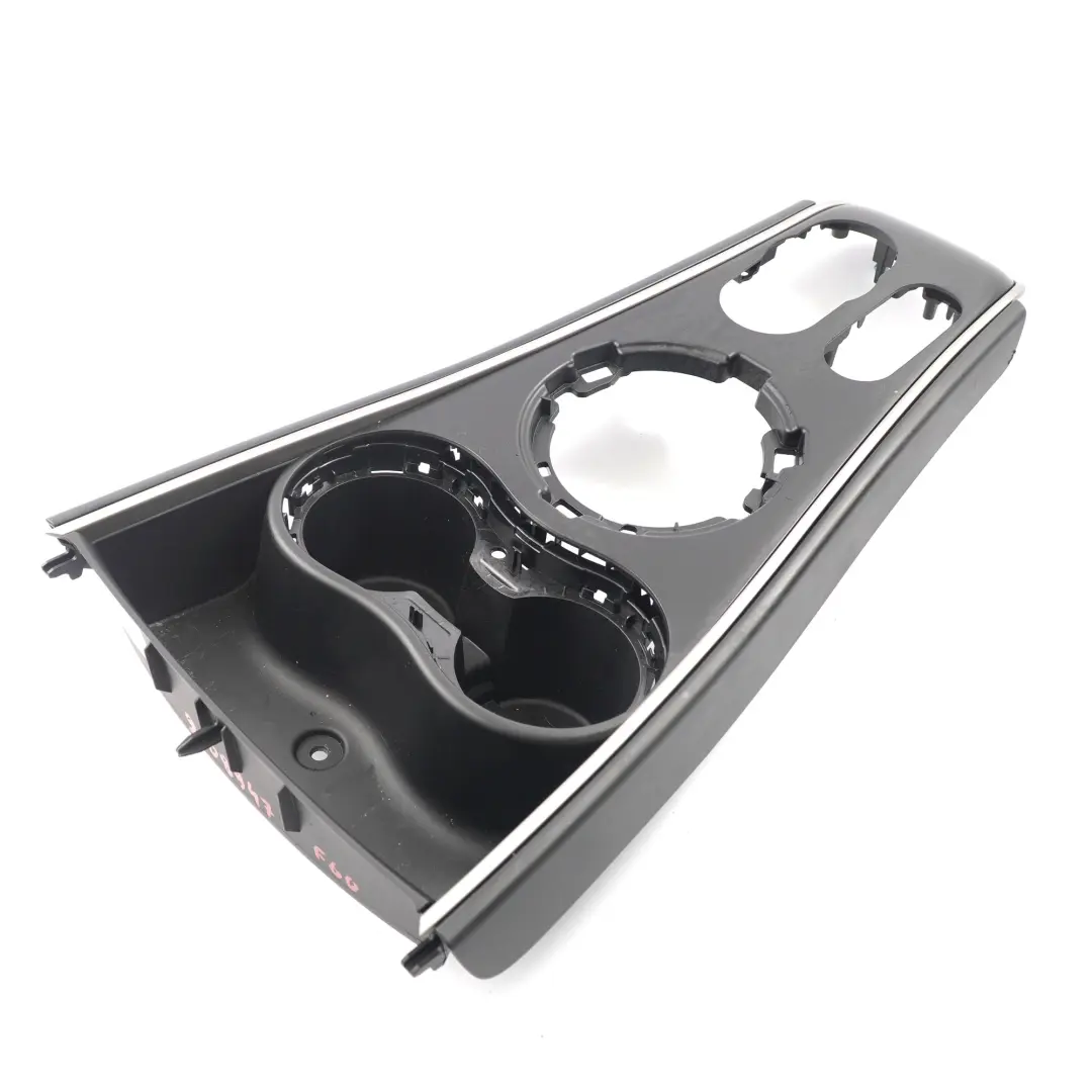 Mini F60 Center Console Cover Trim Panel Frame Cup Holder Dark Silver 9108943 - SKU rhd-9108947 - Part number 9108947