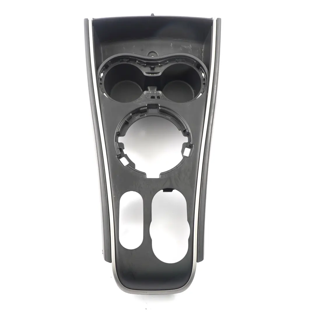 Center Console Cover Trim Panel Frame Cup Holder Dark Silver 9108943 to Mini F60 with Part number 9108947 Mini F60 Center Console Cover Trim Panel Frame Cup Holder Dark Silver 9108943 - SKU rhd-9108947 - Part number 9108947
