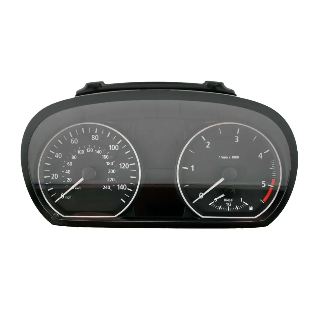 BMW E81 E87 E88 Diesel Instrument Cluster Speedo Meter Clocks Automatic - SKU rhd-9110196-1 - Part number 9110196