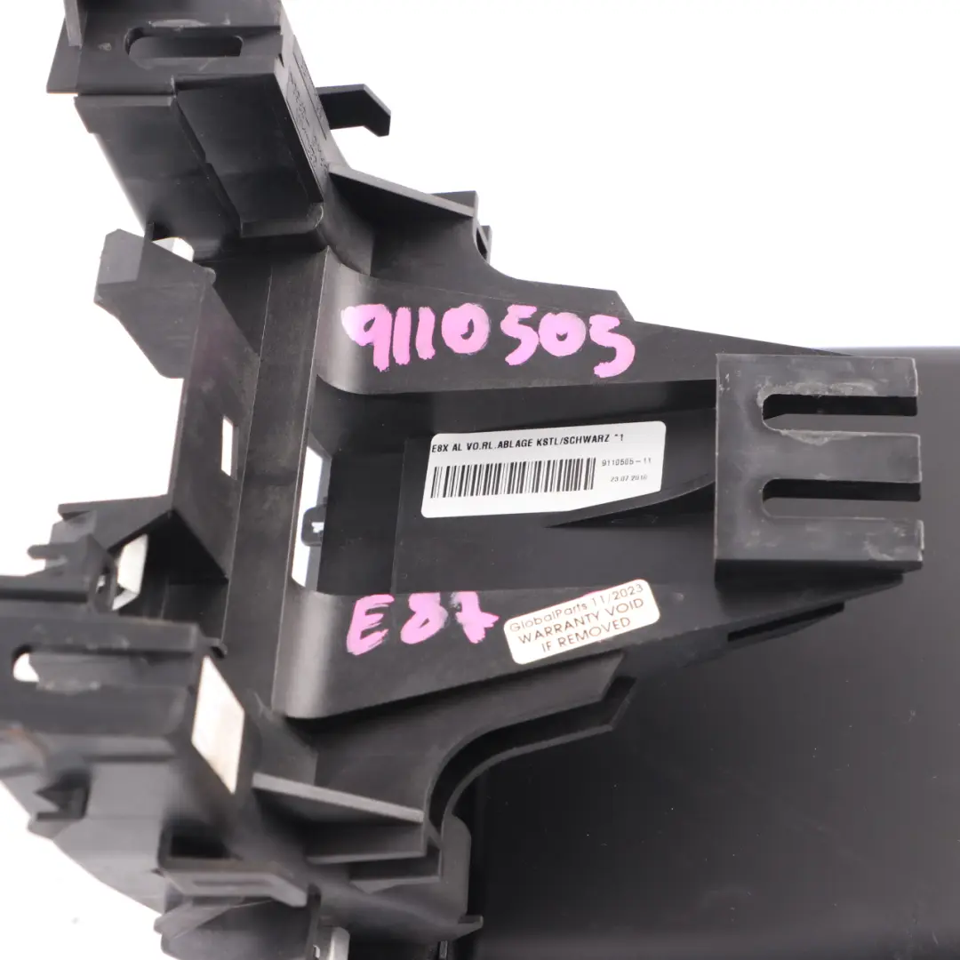 BMW E81 E87 Centre Console Arm Rest Armrest Black - SKU rhd-9110505 - Part number 9110505