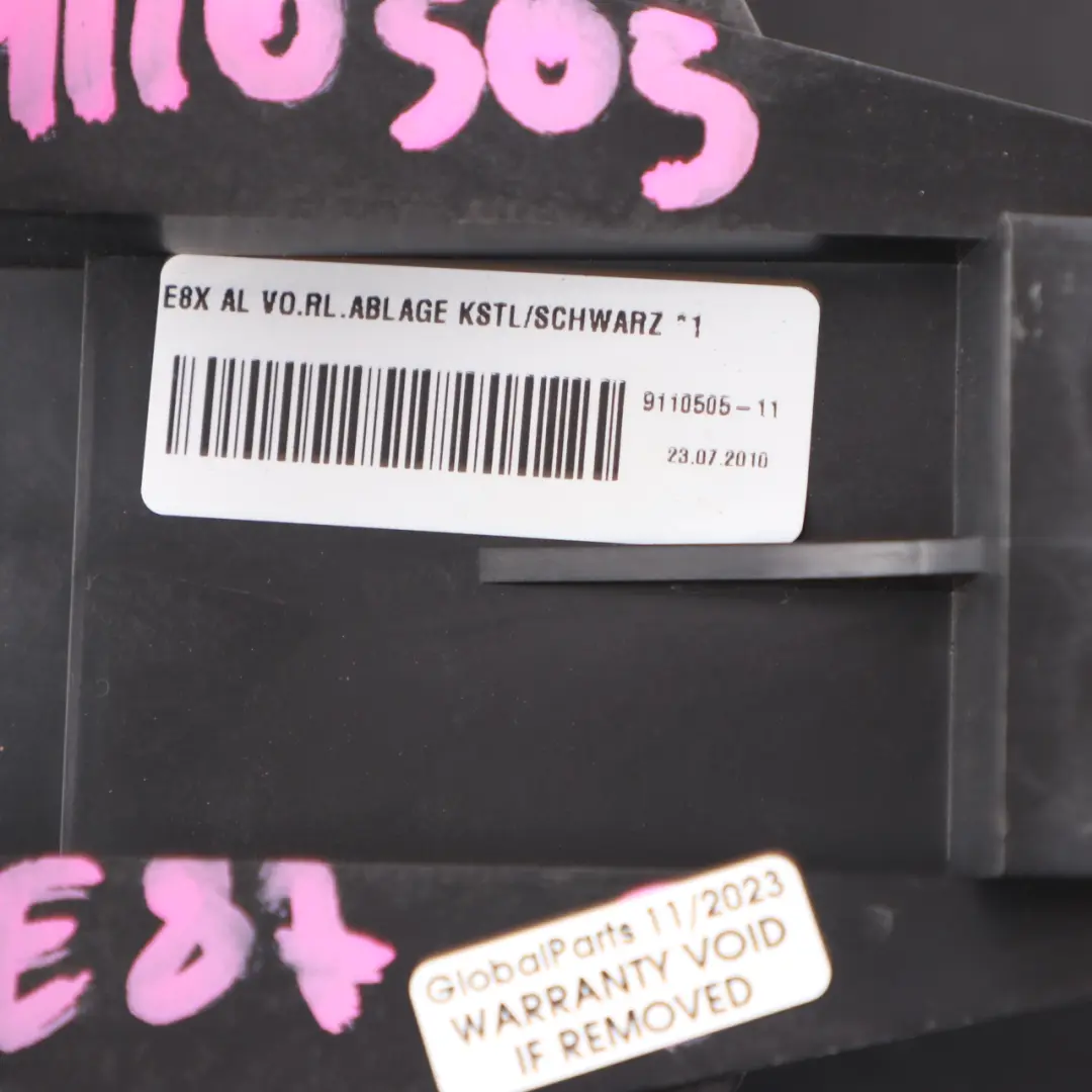 Centre Console Arm Rest Armrest Black to BMW E81 E87 with Part number 9110505 BMW E81 E87 Centre Console Arm Rest Armrest Black - SKU rhd-9110505 - Part number 9110505