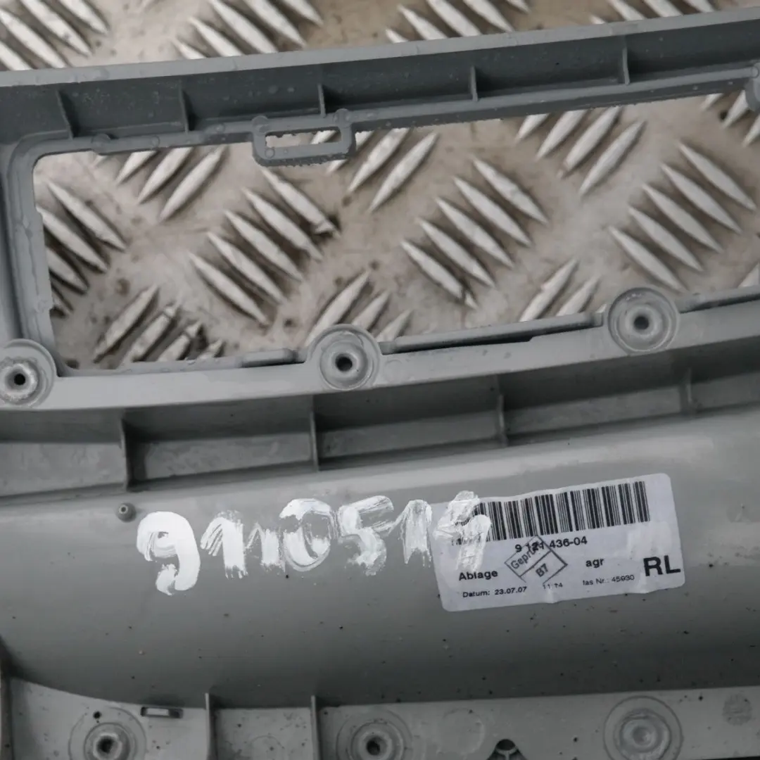 BMW 1 Series E81 E82 E87 LCI E88 Centre Console Tray Alaskagrau Grau Grey - SKU rhd-9110514 - Part number 9110514