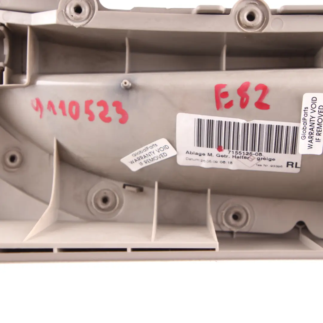 BMW E81 E82 E87 LCI E88 Centre Console Cup Drink Holder Beige 7155125 - SKU rhd-9110523 - Part number 9110523