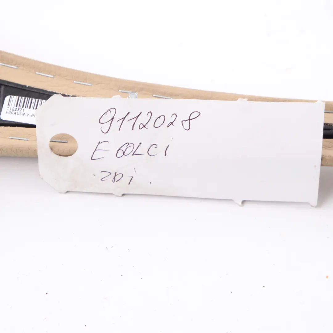 Centre Console Cover BMW E60 E61 LCI Arm Rest Trim Panel Leather Beige to with Part number 9112028 Centre Console Cover BMW E60 E61 LCI Arm Rest Trim Panel Leather Beige - SKU rhd-9112028 - Part number 9112028