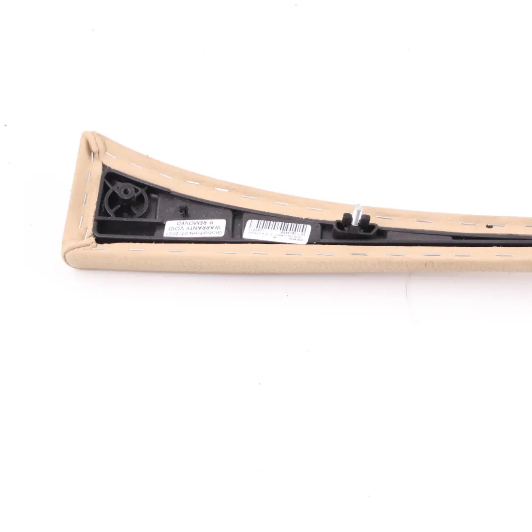 Centre Console Cover BMW E60 E61 LCI Arm Rest Trim Panel Leather Beige to with Part number 9112028 Centre Console Cover BMW E60 E61 LCI Arm Rest Trim Panel Leather Beige - SKU rhd-9112028 - Part number 9112028