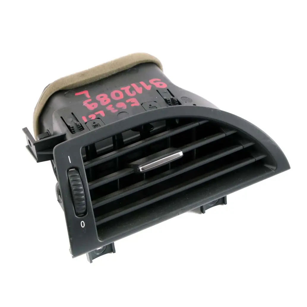Fresh Air Grille Right O/S Vent Dash Dashboard to BMW 6 Series E63 E64 LCI with Part number 9112088 BMW 6 Series E63 E64 LCI Fresh Air Grille Right O/S Vent Dash Dashboard - SKU rhd-9112088 - Part number 9112088