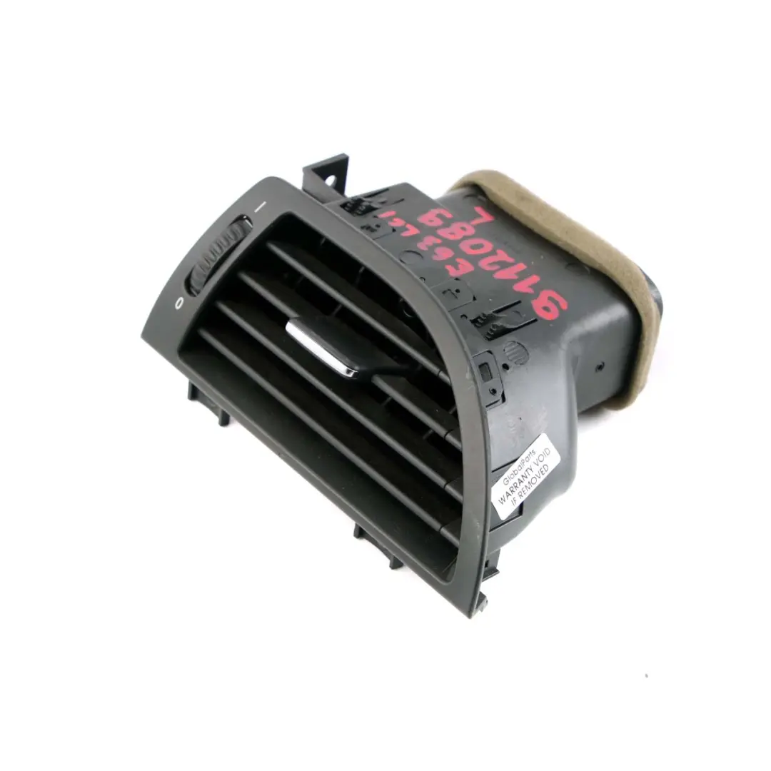 Fresh Air Grille Right O/S Vent Dash Dashboard to BMW 6 Series E63 E64 LCI with Part number 9112088 BMW 6 Series E63 E64 LCI Fresh Air Grille Right O/S Vent Dash Dashboard - SKU rhd-9112088 - Part number 9112088
