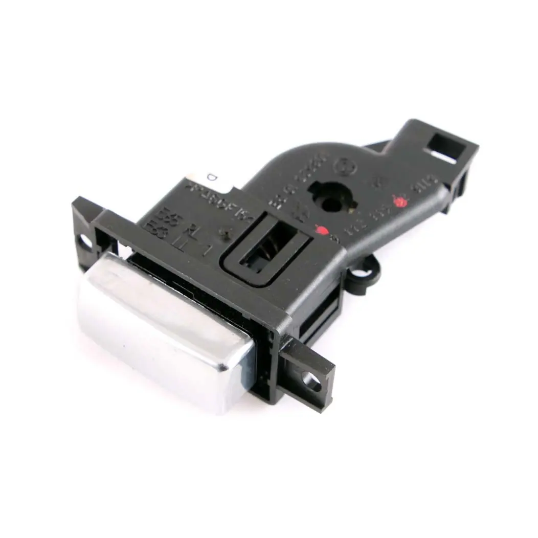 BMW 6 Series E63 E64 LCI Glove Box Key Button Switch Chrome Pearl Grey - SKU rhd-9112119 - Part number 9112119