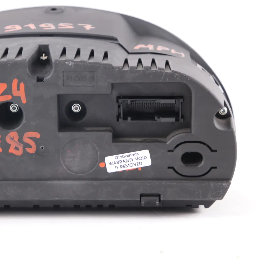 Instrument Cluster BMW Z4 E85 Roadster Speedo Clocks Manual 9115043 to with Part number 9168171 Instrument Cluster BMW Z4 E85 Roadster Speedo Clocks Manual 9115043 - SKU rhd-9115043-3 - Part number 9168171