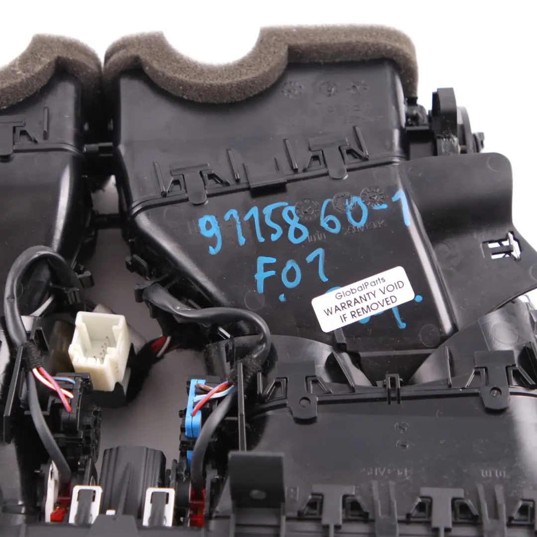 Dashboard Grille BMW F01 F02 F03 1 Dash Fresh Air Center Vent to with Part number 9115860 Dashboard Grille BMW F01 F02 F03 1 Dash Fresh Air Center Vent - SKU rhd-9115860-1 - Part number 9115860