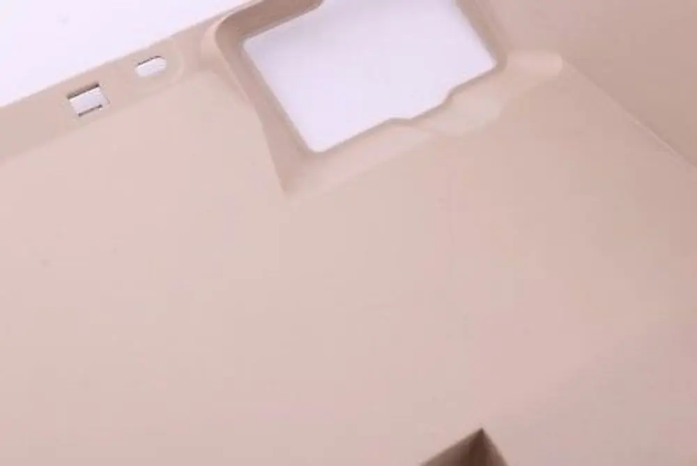 Left Passenger Footwell Trim Panel Bottom Cream Beige to BMW 5 Series E60 E61 LCI with Part number 9115902 BMW 5 Series E60 E61 LCI Left Passenger Footwell Trim Panel Bottom Cream Beige - SKU rhd-9115902 - Part number 9115902