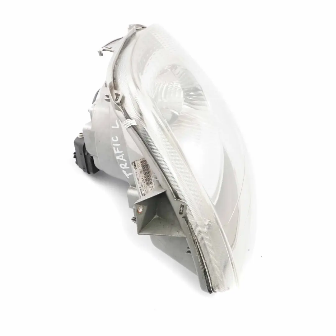 Headlight Renault Trafic Vauxhall Vivaro Headlamp Front Left N/S Light to with Part number 91165721 Headlight Renault Trafic Vauxhall Vivaro Headlamp Front Left N/S Light - SKU rhd-91165721 - Part number 91165721