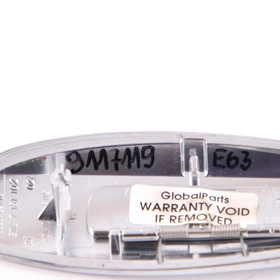 Holder Centre Console Cover Trim Panel Chrome to BMW 6 E63 E64 LCI Cup with Part number 9117119 BMW 6 E63 E64 LCI Cup Holder Centre Console Cover Trim Panel Chrome - SKU rhd-9117119 - Part number 9117119