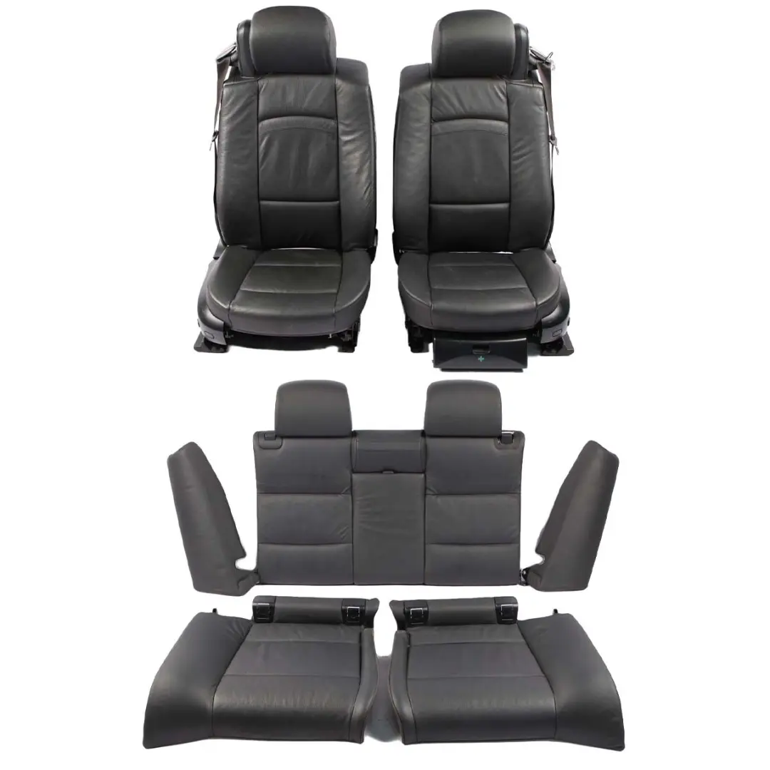 Seats Black Leather Dakota Interior Seat Electric Memory Door Cards to BMW E93 with Part number 9117599 BMW E93 Seats Black Leather Dakota Interior Seat Electric Memory Door Cards - SKU rhd-9117599 - Part number 9117599