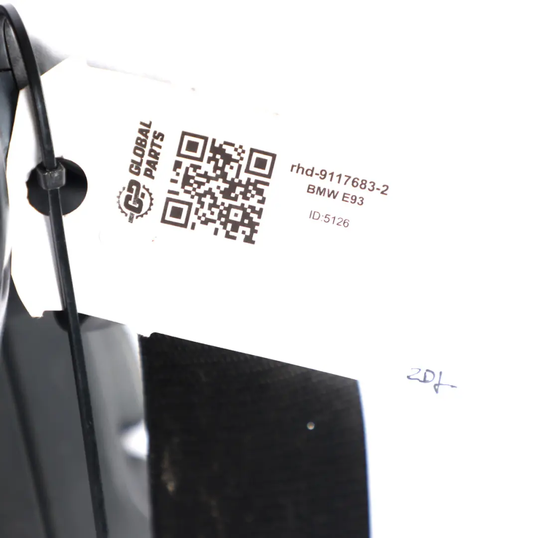 Front Seat Left N/S Heated Memory Cloth Fabric Fluid Linea to BMW E93 Convertible with Part number 9117683 BMW E93 Convertible Front Seat Left N/S Heated Memory Cloth Fabric Fluid Linea - SKU rhd-9117683-2 - Part number 9117683