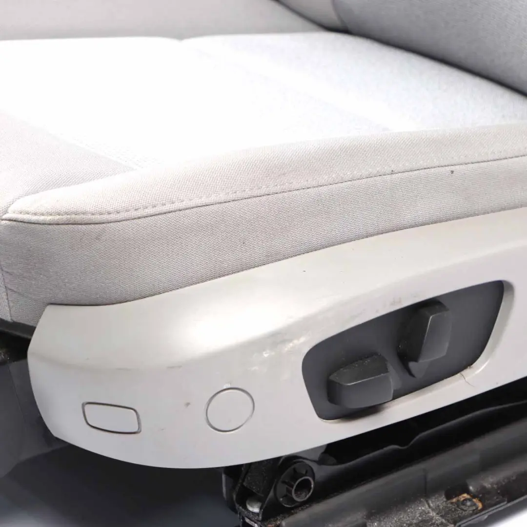 Front Seat BMW E93 Convertible Cloth Fluid Linea Grey Left N/S Memory to with Part number 9117685 Front Seat BMW E93 Convertible Cloth Fluid Linea Grey Left N/S Memory - SKU rhd-9117685-1 - Part number 9117685