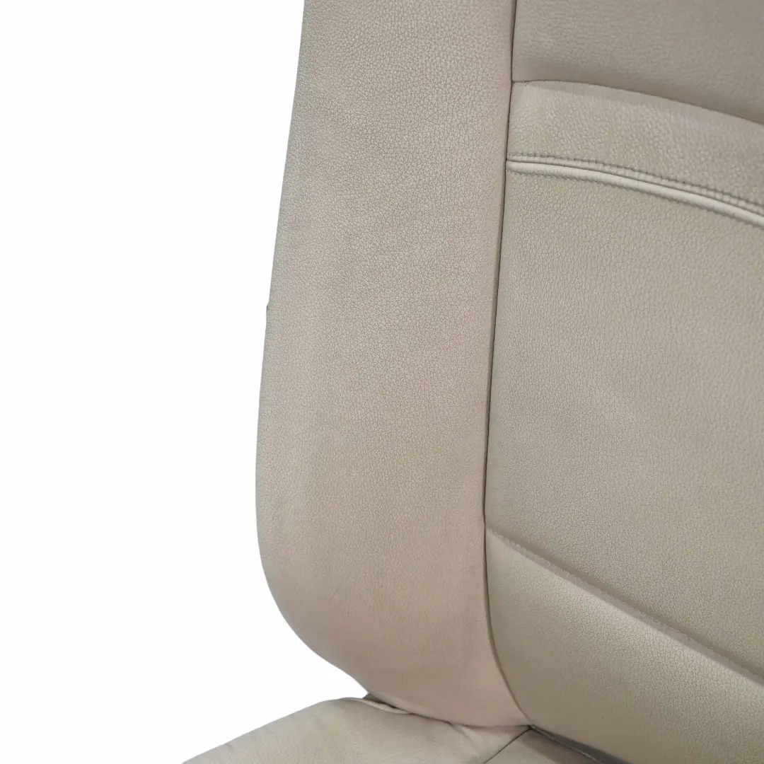 Front Seat BMW E93 Cabrio Heated Cream Beige Leather Dakota Left N/S Memory to with Part number 9117699 Front Seat BMW E93 Cabrio Heated Cream Beige Leather Dakota Left N/S Memory - SKU rhd-9117699 - Part number 9117699
