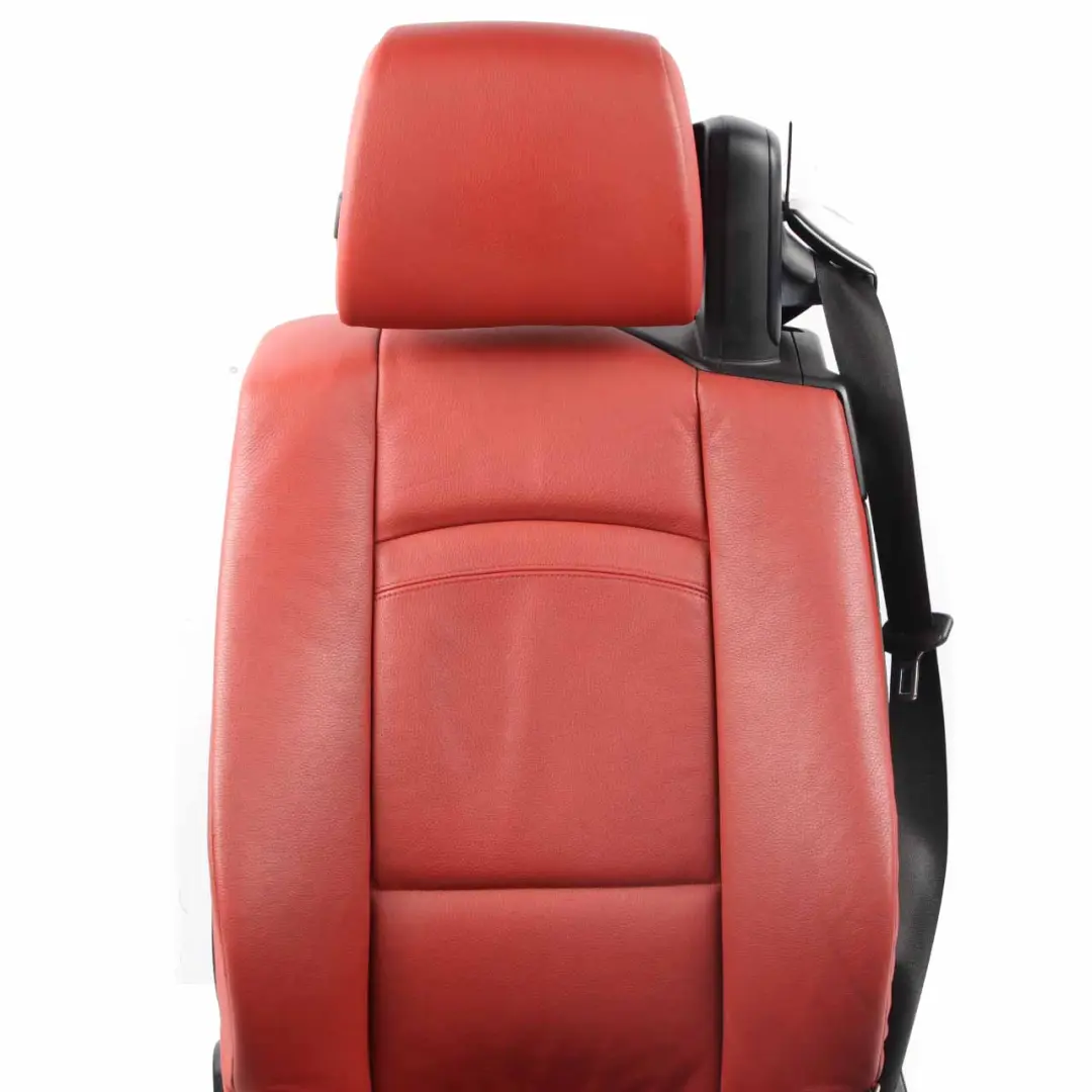 Front Seat BMW E93 Convertible Heated Korall-Red Leather Left N/S Memory to with Part number 9117701 Front Seat BMW E93 Convertible Heated Korall-Red Leather Left N/S Memory - SKU rhd-9117701-1 - Part number 9117701