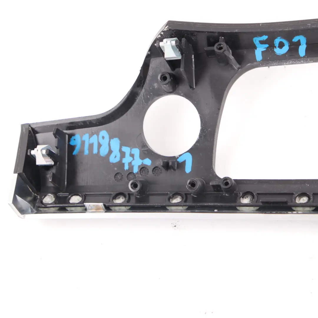  Dashboard Cover BMW F01 F02 Trim Dash Center Wood Fineline Gleaming 9192352 - SKU rhd-9118877-1 - Part number 9118877