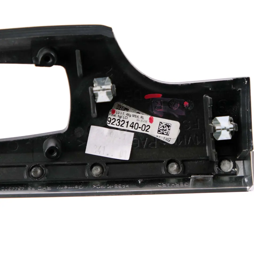  Dashboard Cover Trim BMW F01 F02 Dash Panel Right Wood Fineline Gleaming - SKU rhd-9118885 - Part number 9232140