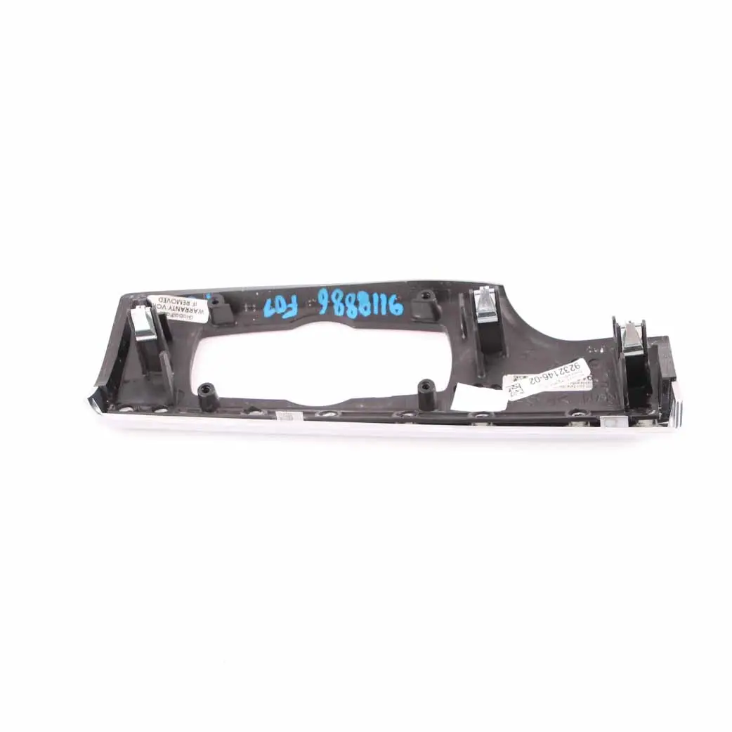  Dashboard Cover Trim BMW F01 F02 Dash Panel Right Wood Ash Anthracite 9232146 - SKU rhd-9118886 - Part number 9118886