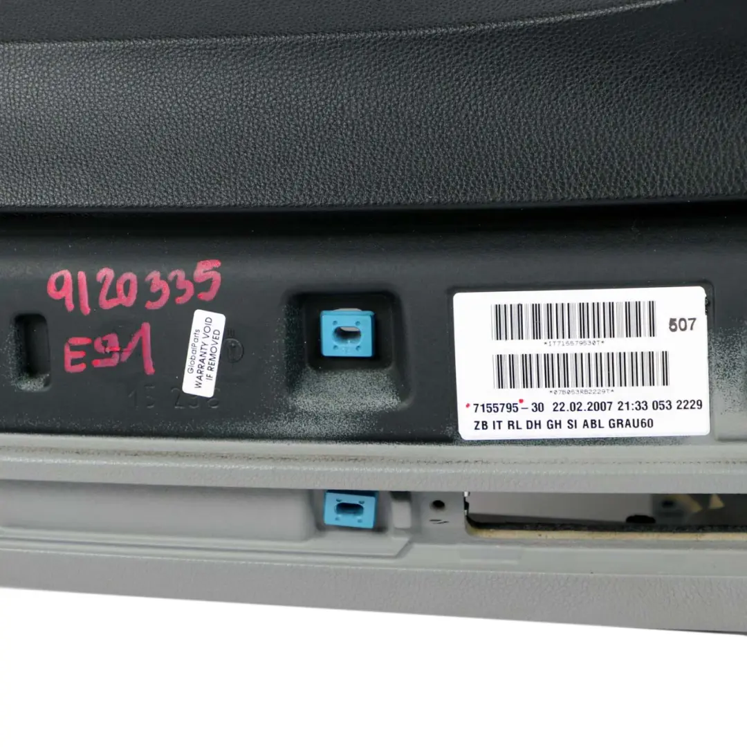 Dashboard Dash Panel Double Scoop With Sat Nav Hole Grey to BMW 3 SERIES E90 E91 with Part number 9120335 BMW 3 SERIES E90 E91 Dashboard Dash Panel Double Scoop With Sat Nav Hole Grey - SKU rhd-9120335 - Part number 9120335