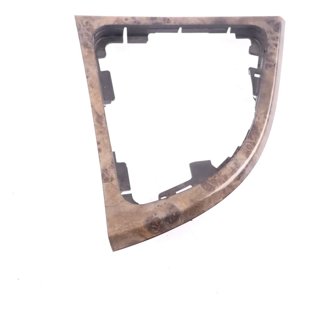 BMW 1 Series 2 E81 E82 Ashtray Trim Strip Set Dashboard Wood Poplar Grain Grey - SKU rhd-9121705-2 - Part number 9121705