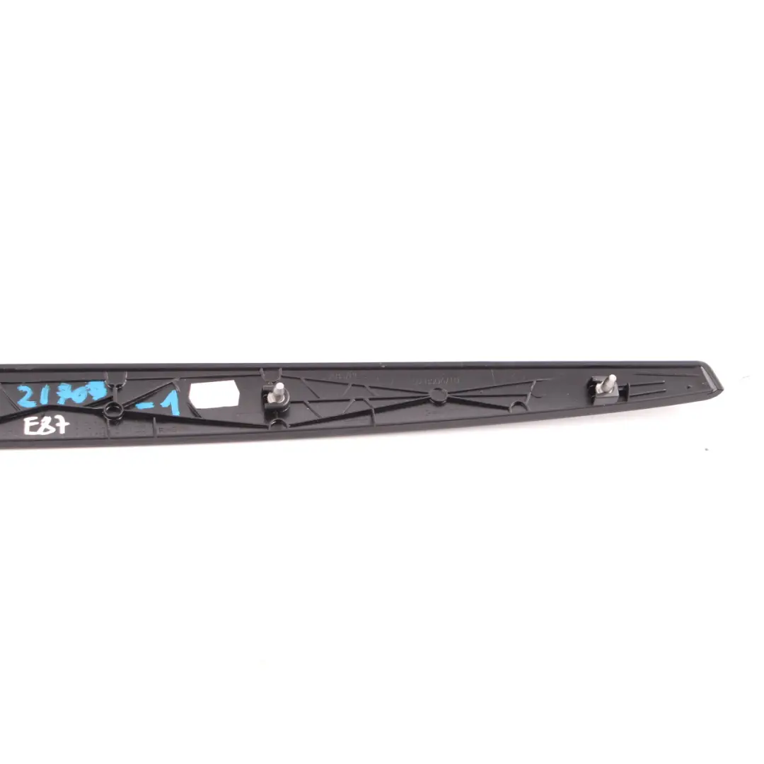BMW 1 Series 1 E81 E87 LCI Interior Trim Strip Dash Dashboard Black High Gloss - SKU rhd-9121707-1 - Part number 9121707