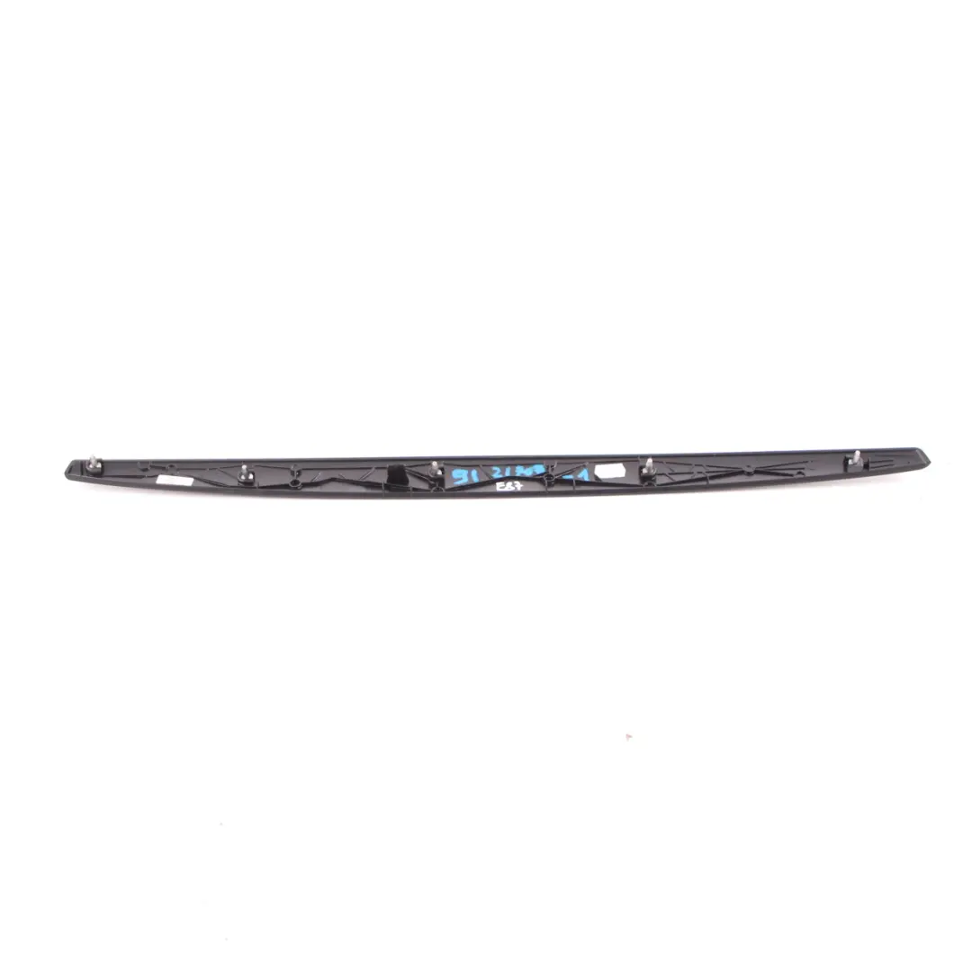 BMW 1 Series 1 E81 E87 LCI Interior Trim Strip Dash Dashboard Black High Gloss - SKU rhd-9121707-1 - Part number 9121707