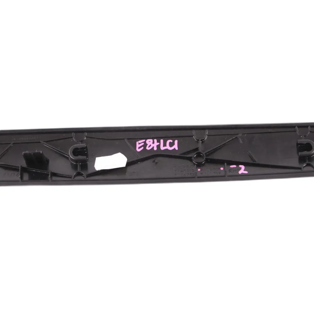 Interior Trim Strip Dash Dashboard Black High Gloss to BMW 1 Series 2 E81 E87 LCI with Part number 9121707 BMW 1 Series 2 E81 E87 LCI Interior Trim Strip Dash Dashboard Black High Gloss - SKU rhd-9121707-2 - Part number 9121707