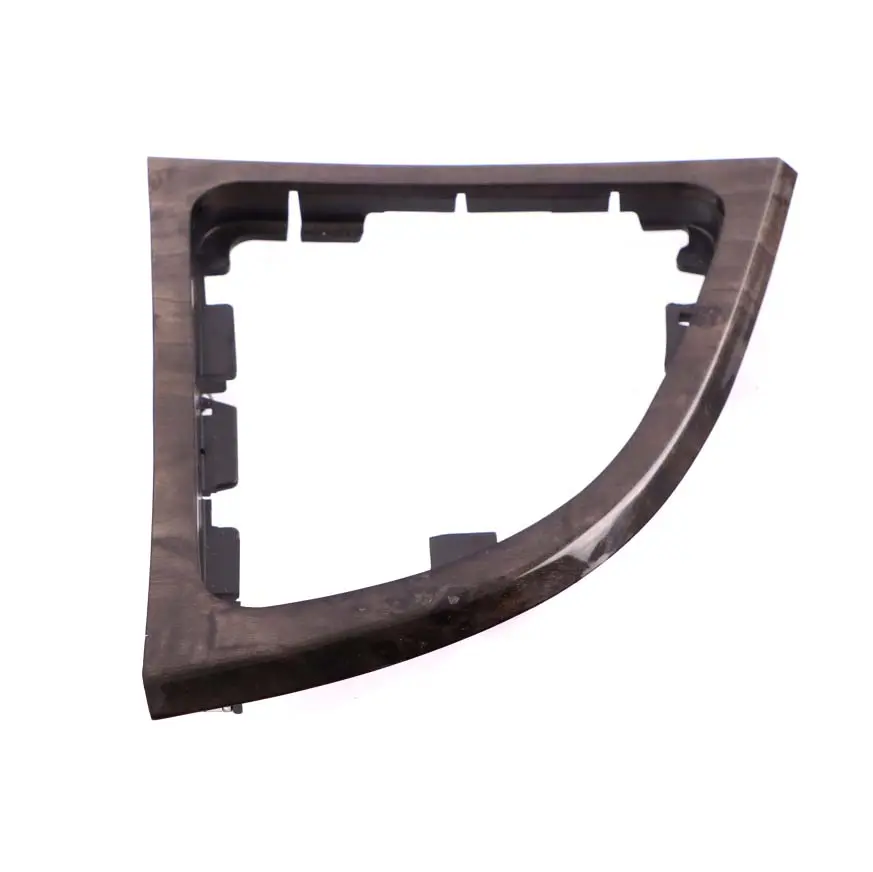 BMW 1 E81 E82 E87 LCI E88 Gearshift Cover Trim Variegated Poplar Wood Grey - SKU rhd-9121717 - Part number 9121717
