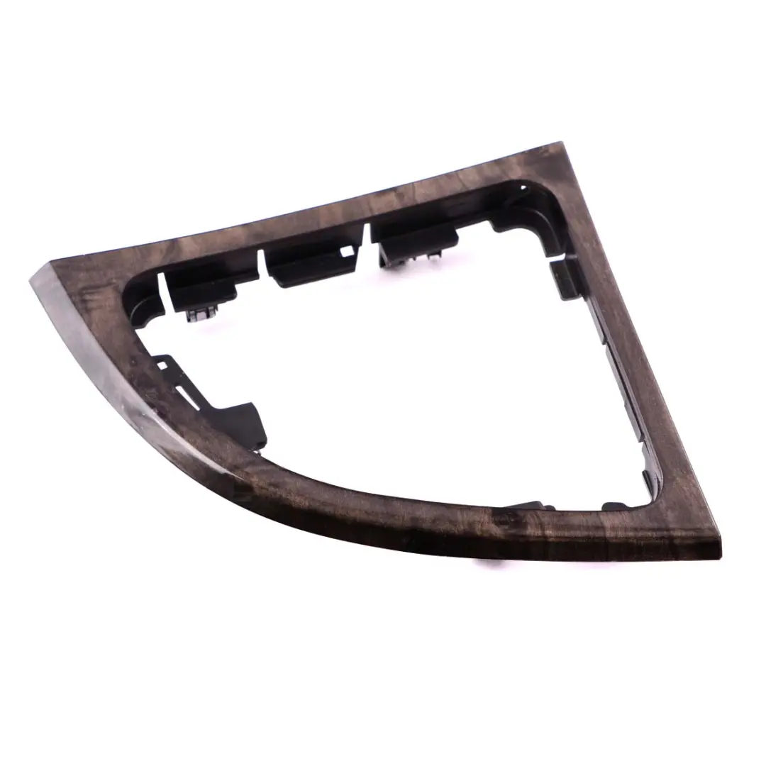 BMW 1 E81 E82 E87 LCI E88 Gearshift Cover Trim Variegated Poplar Wood Grey - SKU rhd-9121717 - Part number 9121717