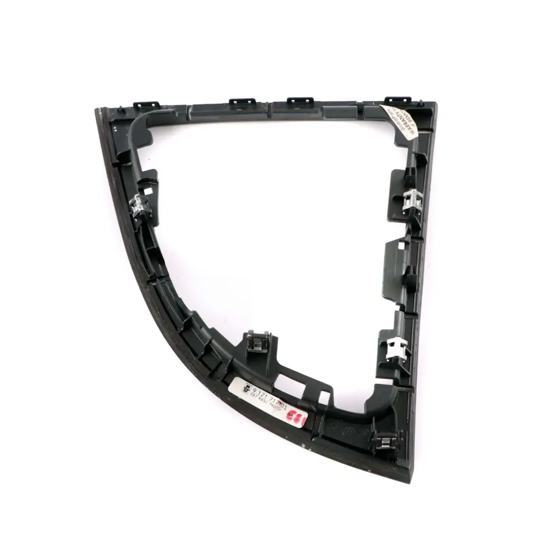 BMW 1 E81 E82 E87 LCI E88 Gearshift Cover Trim Variegated Poplar Wood Grey - SKU rhd-9121717 - Part number 9121717