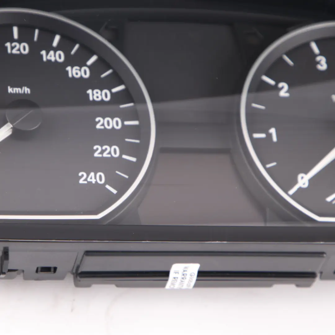 Speedo Clocks BMW E81 E82 E87 E88 Petrol Instruments MPH Manual to with Part number 9122587 Speedo Clocks BMW E81 E82 E87 E88 Petrol Instruments MPH Manual - SKU rhd-9122587 - Part number 9122587