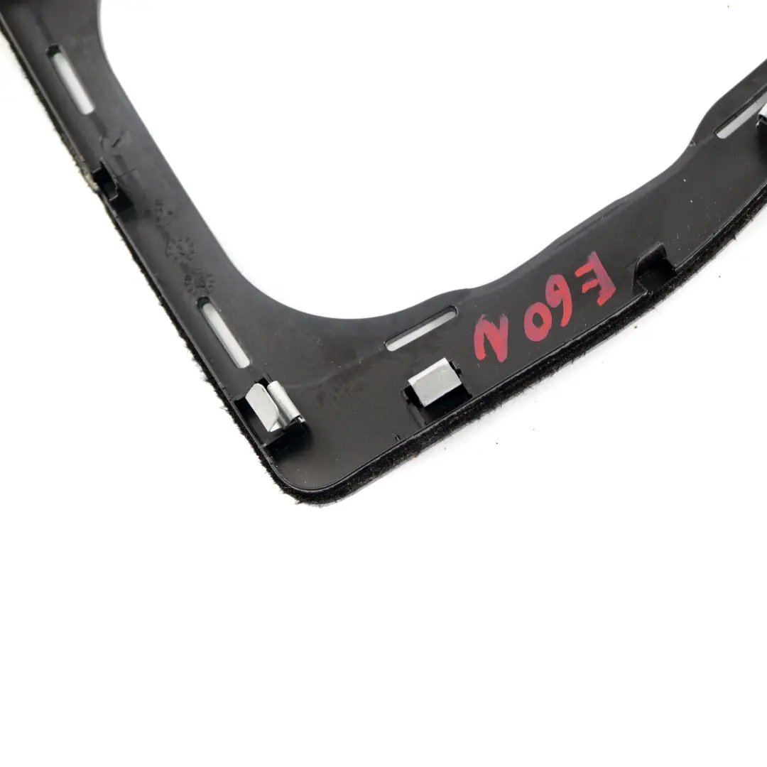 BMW 5 Series E60 E61 LCI Cover Selecting Gear Lever Centre Console - SKU rhd-9123872 - Part number 9123872