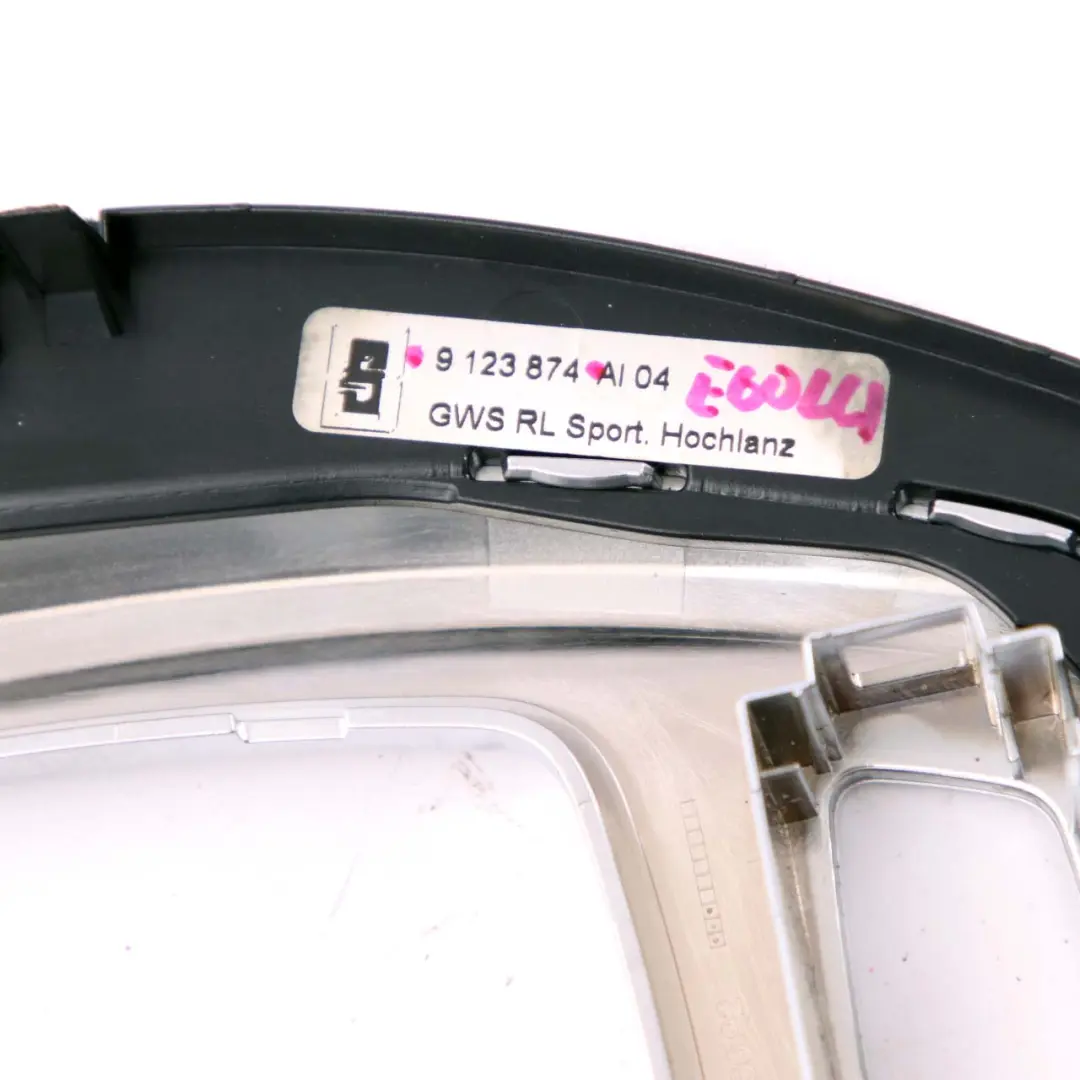 Selector Cover BMW E60 E61 LCI Sport Trim Panel Lever Gearbox to Gear with Part number 9123874 Gear Selector Cover BMW E60 E61 LCI Sport Trim Panel Lever Gearbox - SKU rhd-9123874 - Part number 9123874