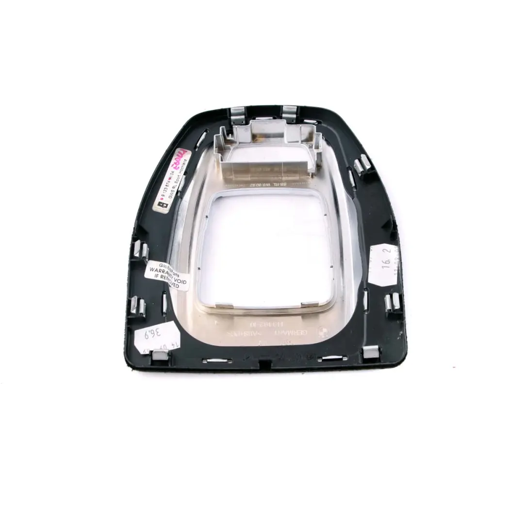Selector Cover BMW E60 E61 LCI Sport Trim Panel Lever Gearbox to Gear with Part number 9123874 Gear Selector Cover BMW E60 E61 LCI Sport Trim Panel Lever Gearbox - SKU rhd-9123874 - Part number 9123874