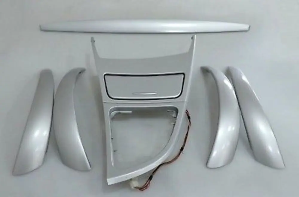 BMW 1 Series E87 LCI Interior Trim Set Dash Dashboard Complete Light Silver