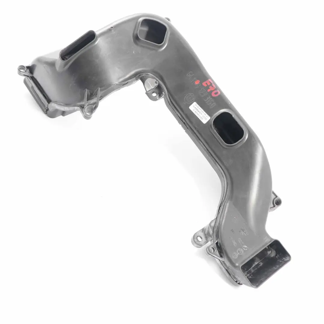 Duct BMW X5 E70 X6 E71 Footwell Ventilation Passenger Side Channel to Air with Part number 9129315 Air Duct BMW X5 E70 X6 E71 Footwell Ventilation Passenger Side Channel - SKU rhd-9129315 - Part number 9129315