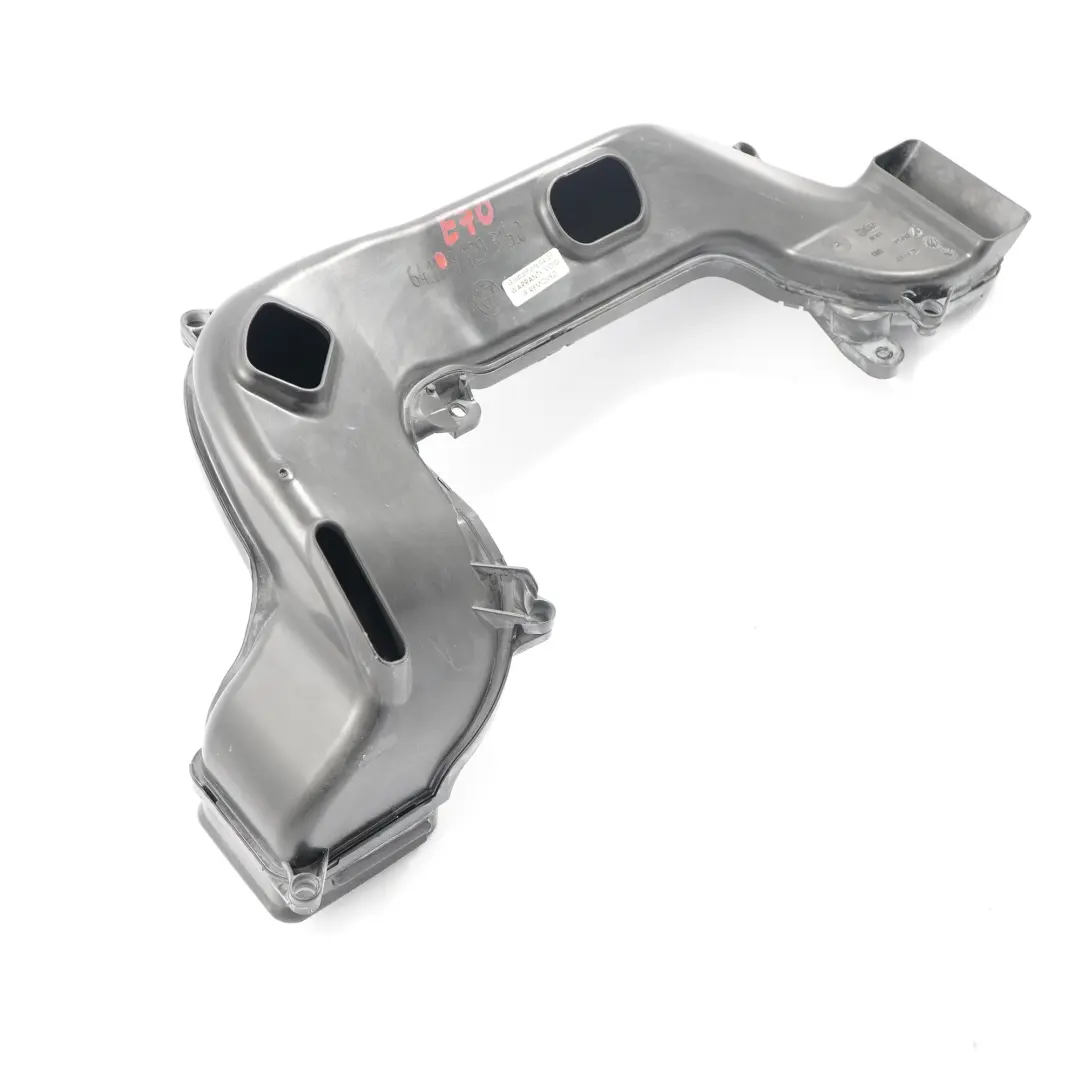 Duct BMW X5 E70 X6 E71 Footwell Ventilation Passenger Side Channel to Air with Part number 9129315 Air Duct BMW X5 E70 X6 E71 Footwell Ventilation Passenger Side Channel - SKU rhd-9129315 - Part number 9129315