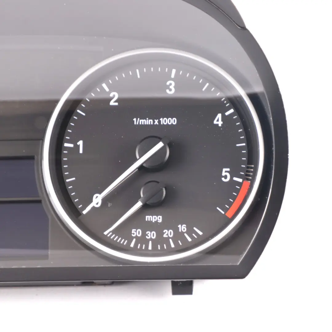 M57N2 Instrument Cluster Speedo Automatic 9130233 to BMW E90 E91 E92 335d Diesel with Part number 9316156 BMW E90 E91 E92 335d Diesel M57N2 Instrument Cluster Speedo Automatic 9130233 - SKU rhd-9130233-1 - Part number 9316156