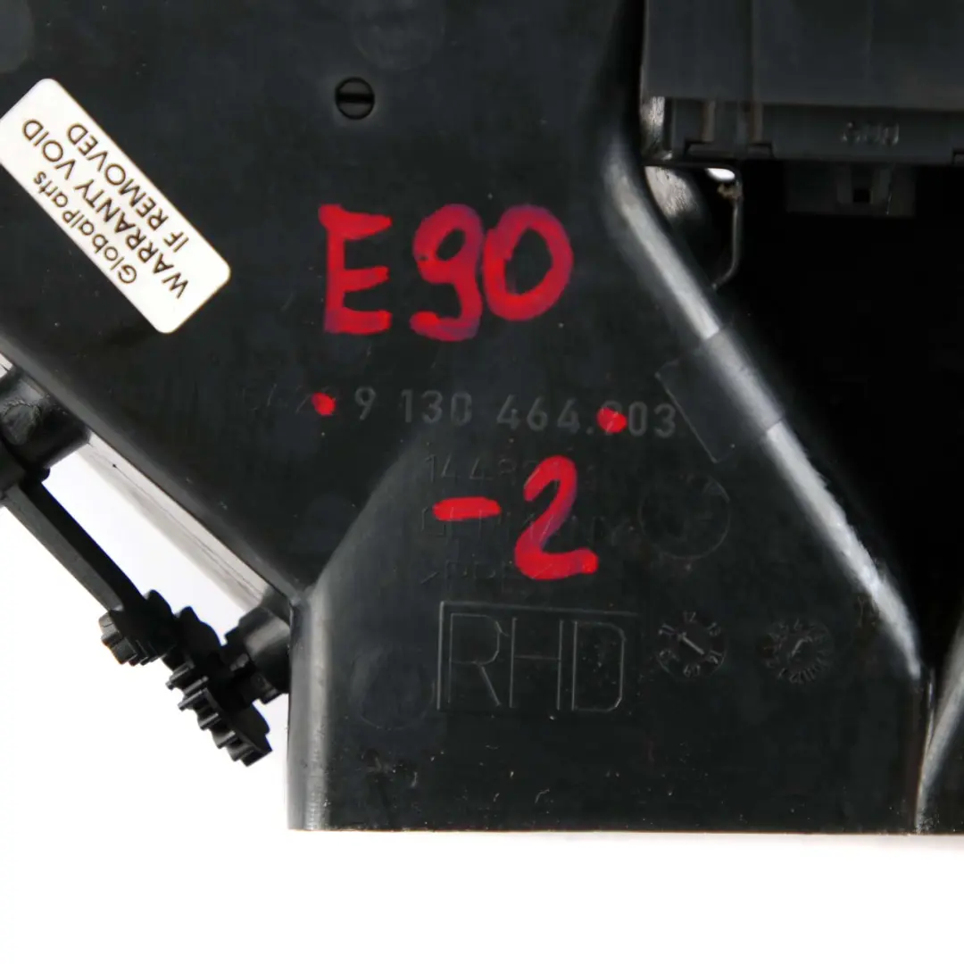 Fresh Air Grille Center Dash Vent Part to BMW 3 Series E90 E91 E92 E93 2 with Part number 9130464 BMW 3 Series E90 E91 E92 E93 2 Fresh Air Grille Center Dash Vent Part - SKU rhd-9130464-2 - Part number 9130464