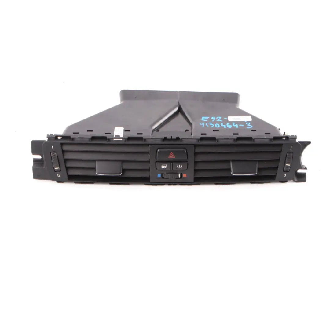 Fresh Air Grille Center Dash Vent Part to BMW E90 E91 E92 E93 with Part number 9130464 BMW E90 E91 E92 E93 Fresh Air Grille Center Dash Vent Part - SKU rhd-9130464-3 - Part number 9130464