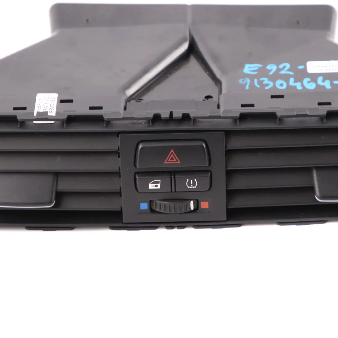 Fresh Air Grille Center Dash Vent Part to BMW E90 E91 E92 E93 with Part number 9130464 BMW E90 E91 E92 E93 Fresh Air Grille Center Dash Vent Part - SKU rhd-9130464-3 - Part number 9130464