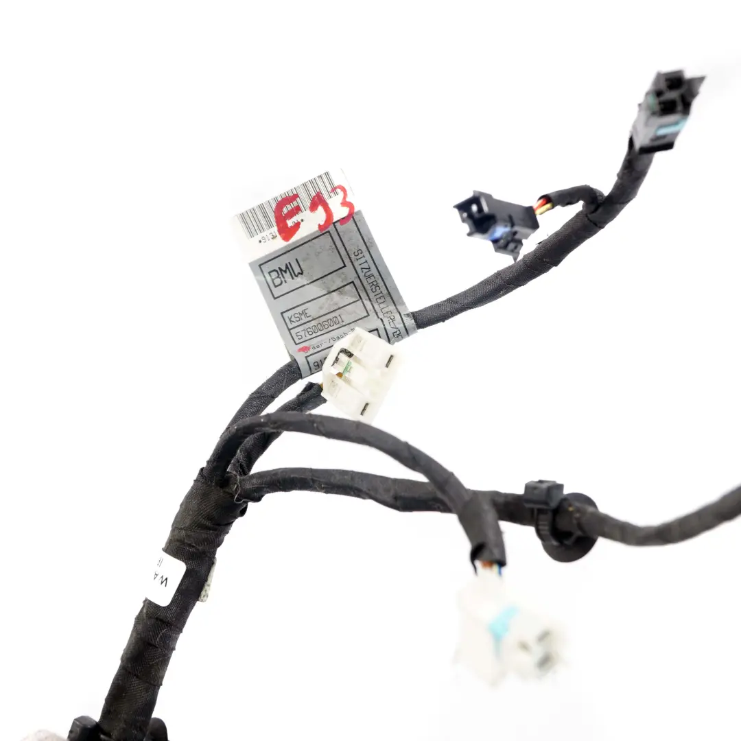 Front Passenger Seat Motor Wiring Loom Harness Cable to BMW E93 Convertible with Part number 9131865 BMW E93 Convertible Front Passenger Seat Motor Wiring Loom Harness Cable - SKU rhd-9131865 - Part number 9131865