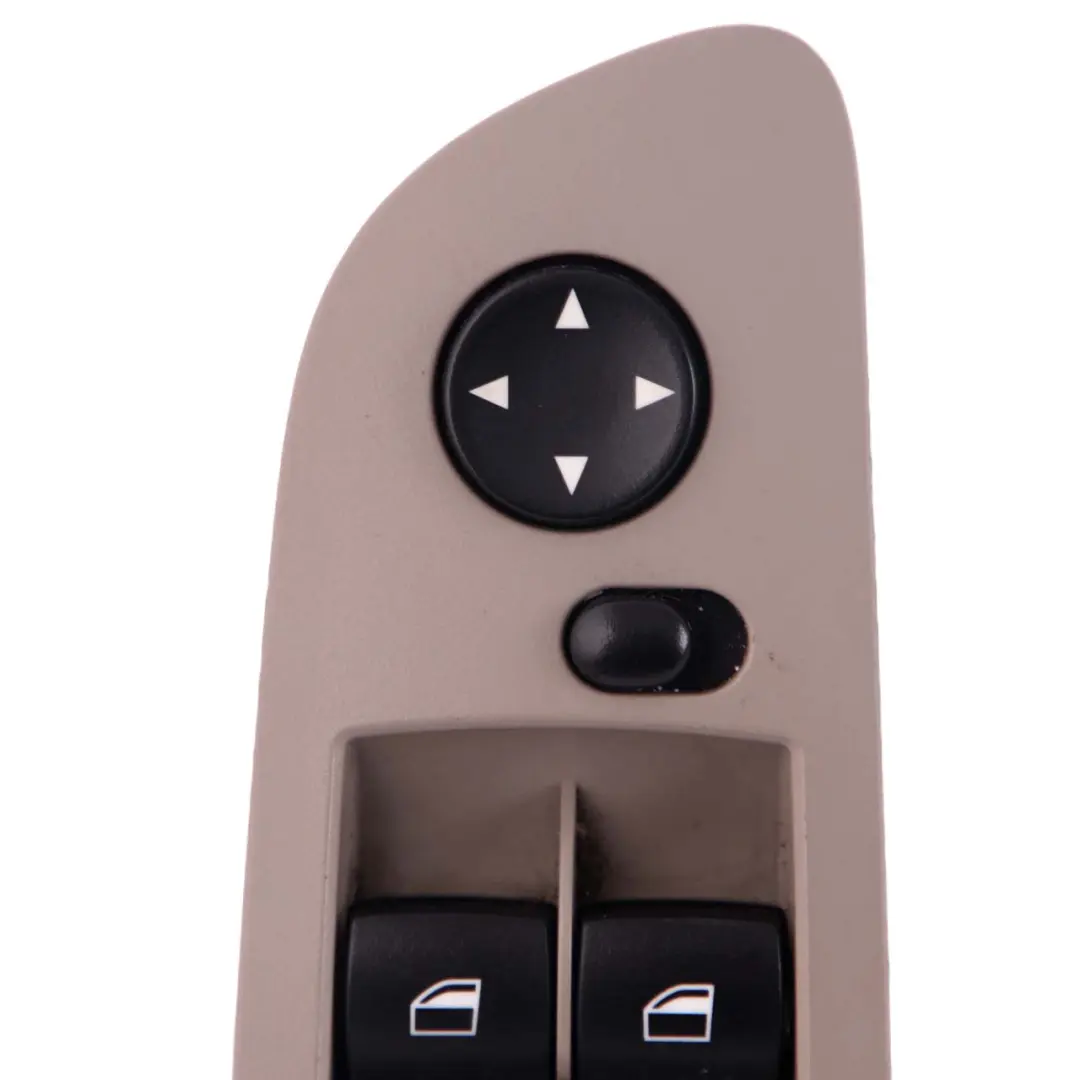 Driver's Side Window Lifter Switch Panel Beige to BMW 1 Series E81 E82 with Part number 9132120 BMW 1 Series E81 E82 Driver's Side Window Lifter Switch Panel Beige - SKU rhd-9132120 - Part number 9132120