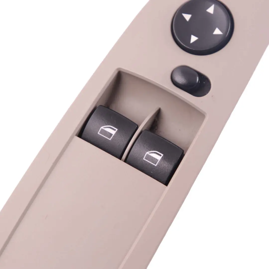 Driver's Side Window Lifter Switch Panel Beige to BMW 1 Series E81 E82 with Part number 9132120 BMW 1 Series E81 E82 Driver's Side Window Lifter Switch Panel Beige - SKU rhd-9132120 - Part number 9132120