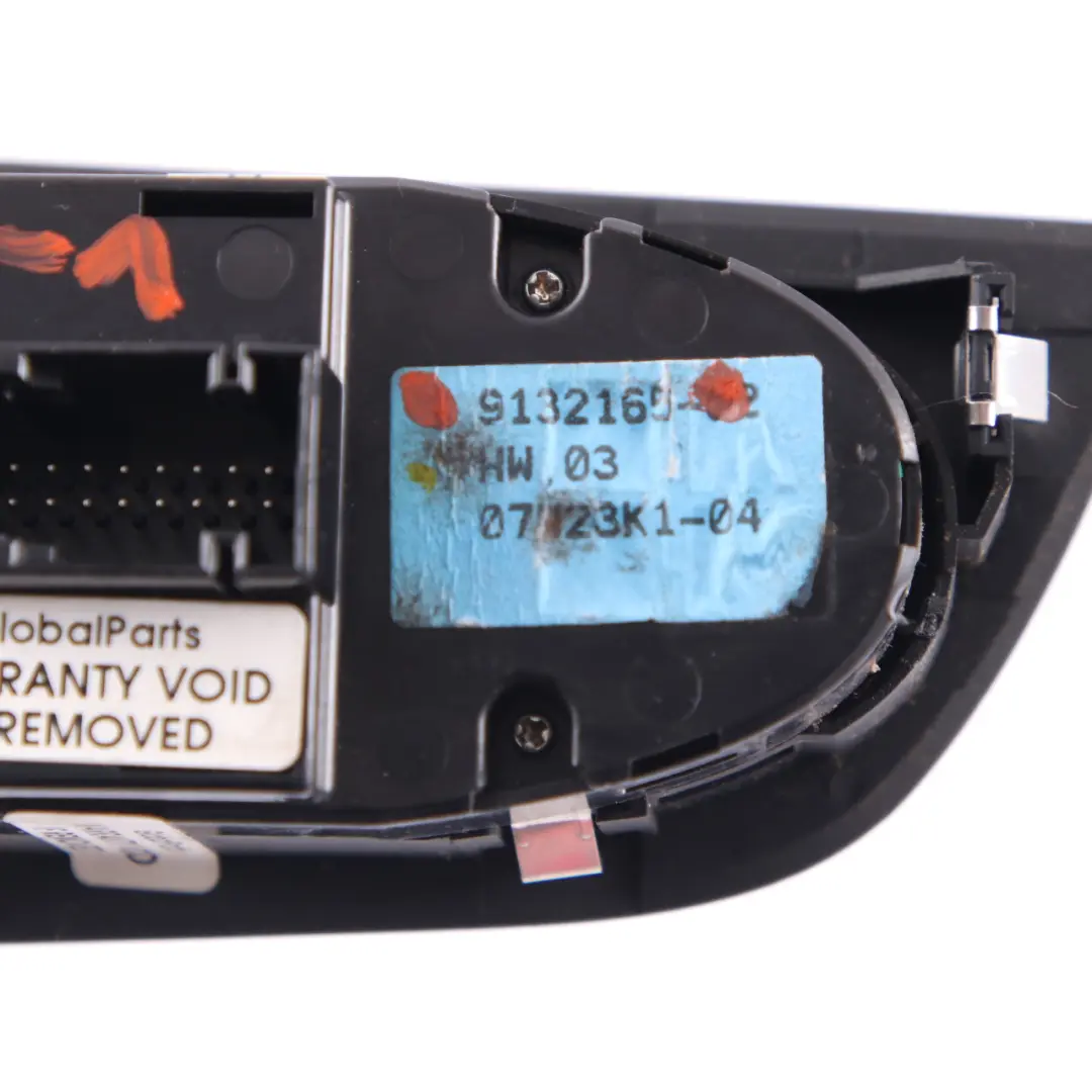 BMW E92 Switch Unit Window Lifter Regulator Driver's Side 1 - SKU rhd-9132165-1 - Part number 9132165