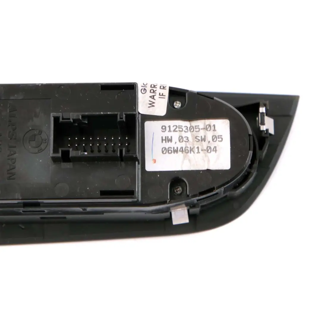 Driver's Side Right O/S Window Lifter Switch Button 9125305 to BMW 3 Series E92 LCI with Part number 9132168 BMW 3 Series E92 LCI Driver's Side Right O/S Window Lifter Switch Button 9125305 - SKU rhd-9132168 - Part number 9132168