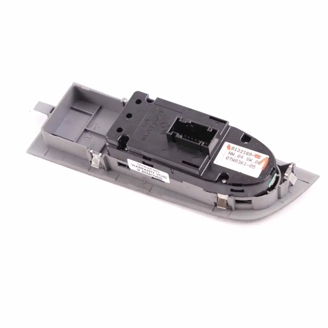 Window Lifter Switch Driver's Side Right O/S Button Grey to BMW E92 LCI with Part number 9132169 BMW E92 LCI Window Lifter Switch Driver's Side Right O/S Button Grey - SKU rhd-9132169 - Part number 9132169